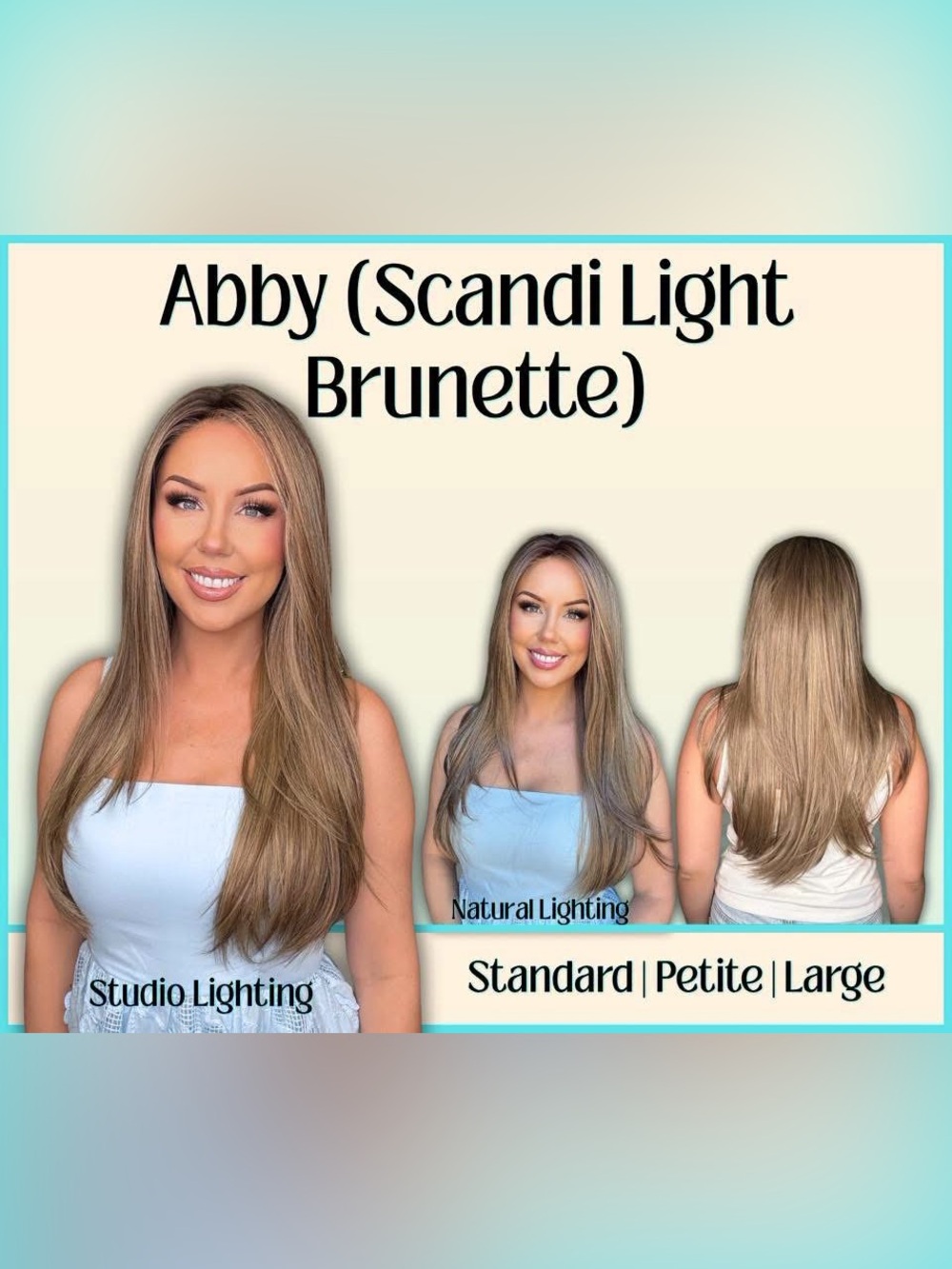 Chelsea Smith Crowns Abby Wig – Petite – Brand New with Tag